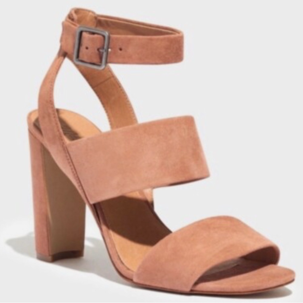 Madewell “Octavia” Suede Heels - Picture 6 of 7